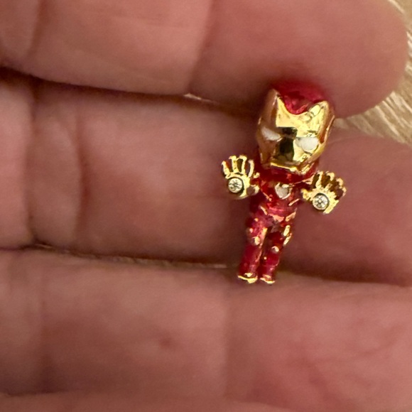 Pandora Accessories - Pandora Red and Gold Charm